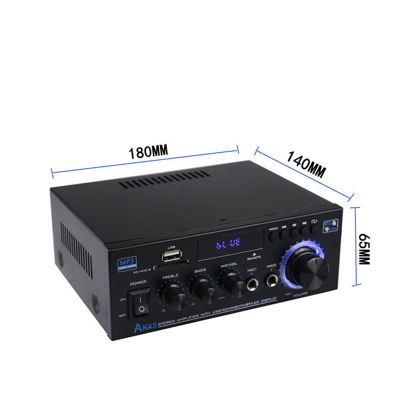 AK45Digital Amplifier BluetoothUTwo-Channel Home Amplifier