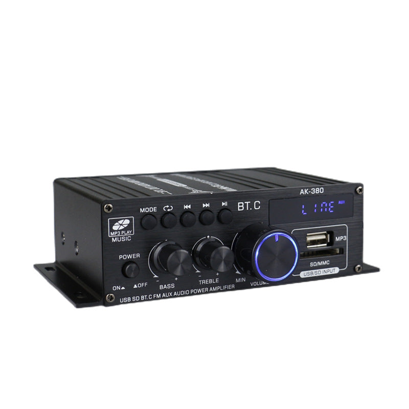 AK380Bluetooth Car Home Use12vPower Amplifier