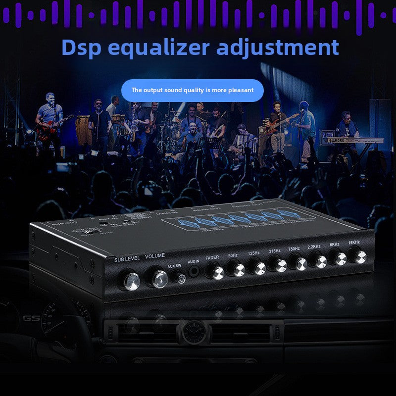 EQ755In-Car Car AudioEQFrequency Divider7Equalizer